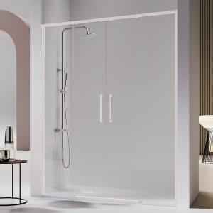 Mampara frontal de ducha SERIE DELTA – GRUPOKASSANDRA DE100